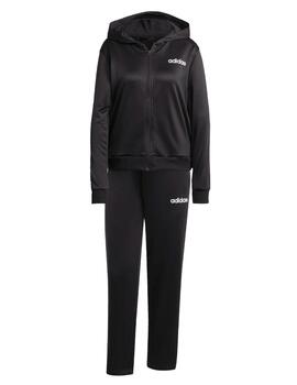 Chándal Adidas W Linear Negro/Blanco mujer
