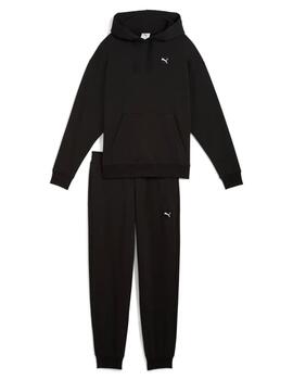 Chándal Puma W Sweat Comfort FL Negro para mujer