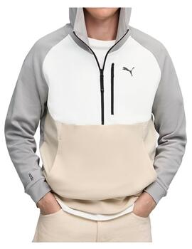 Sudadera Puma M Tech HZ Hoodie Gris para hombre
