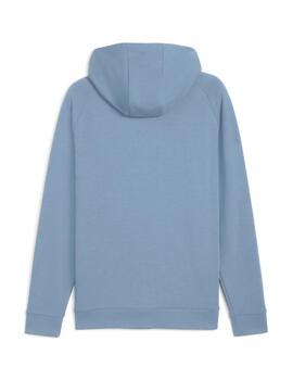 Sudadera Puma M Tech HZ Hoodie Azul/Gris