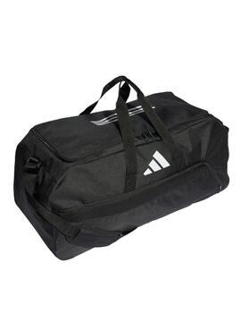 Bolsa Adidas Tiro L Duffle L Negra/Blanca