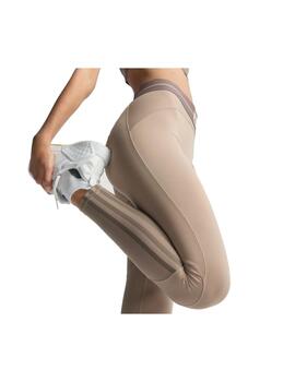 Leggings Adidas W HYG RIB 1/1 Marrón