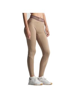 Leggings Adidas W HYG RIB 1/1 Marrón