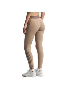 Leggings Adidas W HYG RIB 1/1 Marrón
