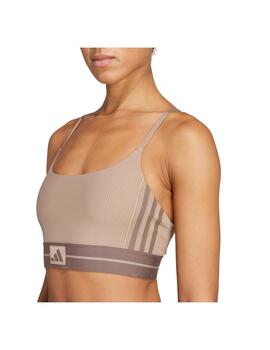Top Adidas W Hyperglam RIB Marrón