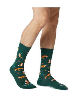 Calcetin Jimmy Lion Dusk Fox Verde