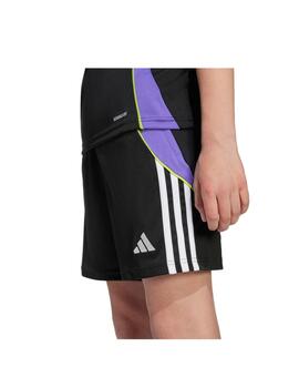 Short Adidas Y Tiro24 TRSHOY Negro/Lila