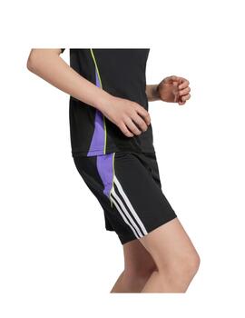 Short Adidas Y Tiro24 TRSHOY Negro/Lila