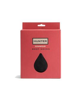Calcetín Hunter Downpour Fleece Short Negro