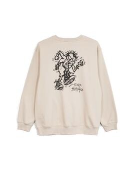 Sudadera Vans MN Stomper Loose Fit Crew Beige