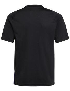 Camiseta Adidas Y Tiro 24 Negro/Lila