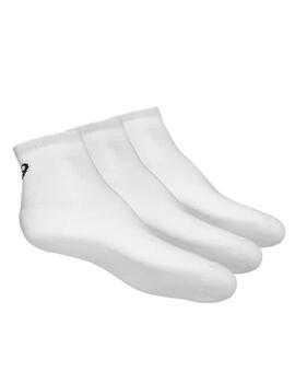 Calcetines Asics 3PPK Quarter Blanco
