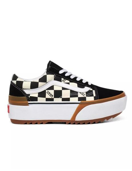 Zapatilla Vans Old Skool Stacked Cuadros