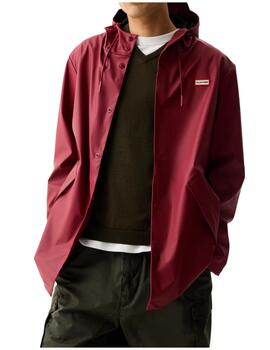 Cazadora Hunter U JO PU Zip Through Granate