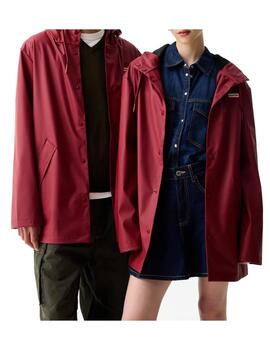 Cazadora Hunter U JO PU Zip Through Granate