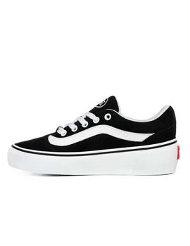 Zapatilla Vans Shape Ni Platform Negra