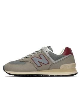 Zapatilla New Balance U 574SKB Gris/Beige