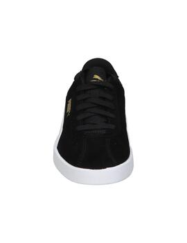 Zapatilla Puma JR Club II Negro y blanco para niño