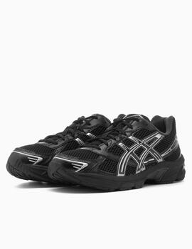 Zapatilla Asics U Gel 1130 Negro y Plata