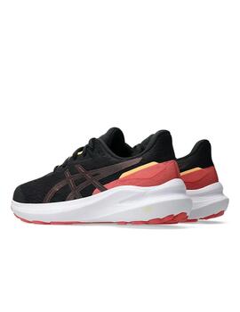 Zapatilla Asics GS GT-1000 13 Negro y Rojo para niño