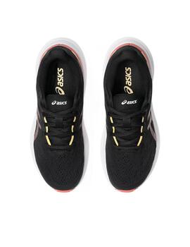 Zapatilla Asics GS GT-1000 13 Negro y Rojo para niño