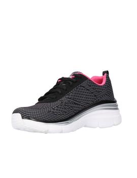 Zapatilla Skechers W Fashion Fit Bold BKHP