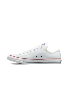 Zapatilla Converse All Star Baja Piel Blanco