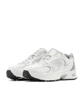 Zapatilla New Balance U 530EMA Blanco/Plata