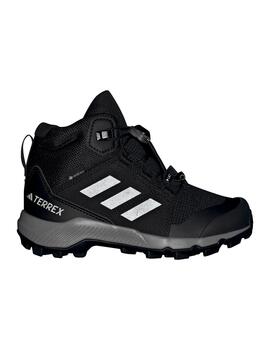 Zapatilla Adidas K Terrex Mid GTX Negra