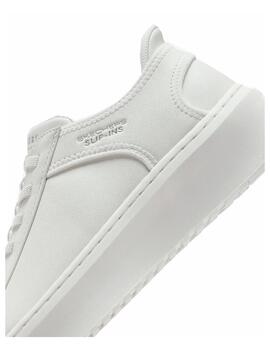 Zapatilla Skechers M Court Break Slip-ins WHT