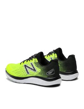 Zapatilla New Balance M Fresh Foam 680v7 Fluor/Negro