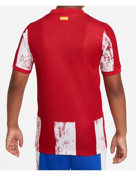 Camiseta Nike ATM YNK DF STAD JR Niño Rojiblanca