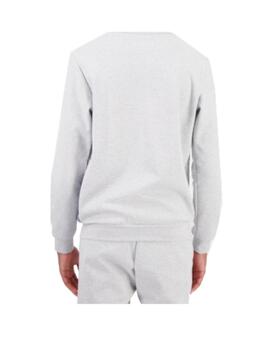 Sudadera Lecoq Heritage Crew Sweat Nº1 Gris para hombre