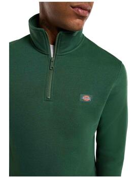 Sudadera Dickies MN Oakport Quarter Zip Verde