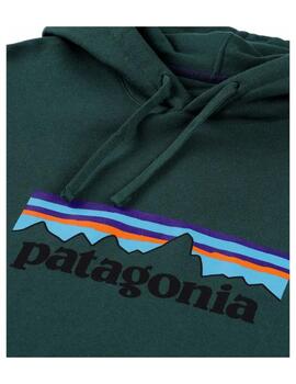 Sudadera Patagonia M P-6 Logo Uprisal Hoody Verde