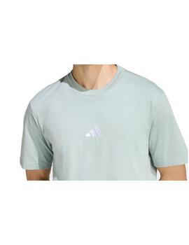 Camiseta Adidas M SL SJ Verde/Blanco