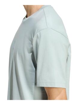 Camiseta Adidas M SL SJ Verde/Blanco