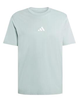 Camiseta Adidas M SL SJ Verde/Blanco