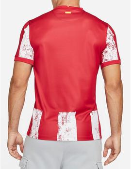 Camiseta ATM  DF STAD JSY SS Hombre Rojiblanca