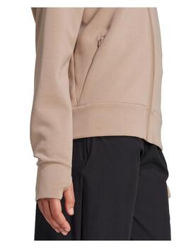 Chaqueta Adidas W D4T FZ Hoodie Marrón
