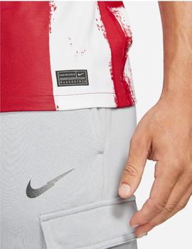 Camiseta ATM  DF STAD JSY SS Hombre Rojiblanca