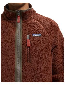 Polar Patagonia M Retro Pile Granate para hombre