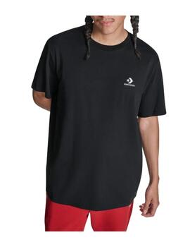 Camiseta Converse Go-To Embroidered Negro