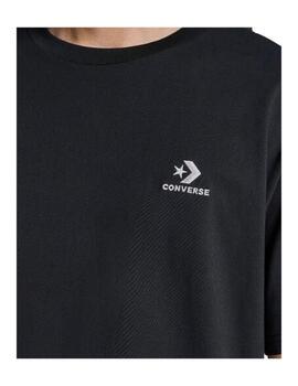 Camiseta Converse Go-To Embroidered Negro