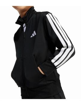 Chándal Adidas LK 3S TR Negro/Blanco