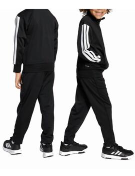 Chándal Adidas LK 3S TR Negro/Blanco