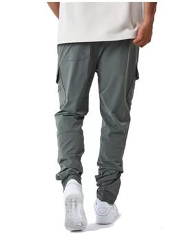 Pantalón Project X Paris Cargo Techwear para hombre verde