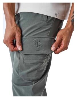 Pantalón Project X Paris Cargo Techwear para hombre verde