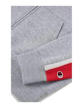 Chaqueta Champion M Hooded Gris/Marino