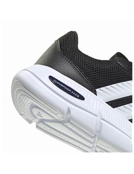 Zapatilla Adidas W Cloudfoam Flex-Laces Wide Negro